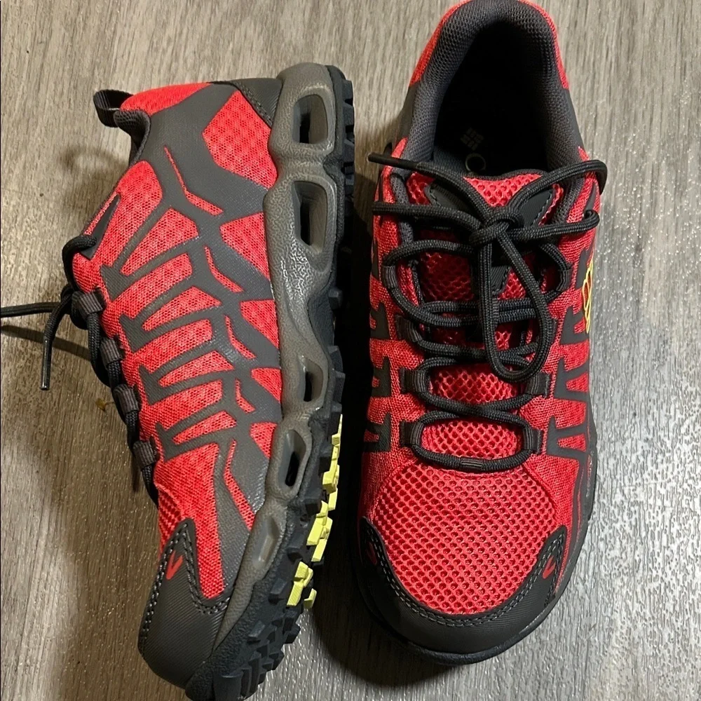 Columbia Red and brown Athletic Shoes